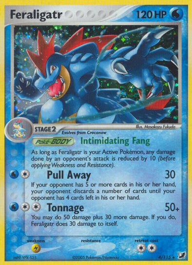 Feraligatr - 4/115 - Holo Rare available at 401 Games Canada