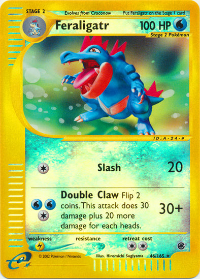 Feraligatr - 46/165 - Rare - Reverse Holo available at 401 Games Canada