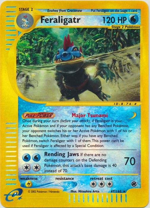 Feraligatr - 47/165 - Rare - Reverse Holo available at 401 Games Canada