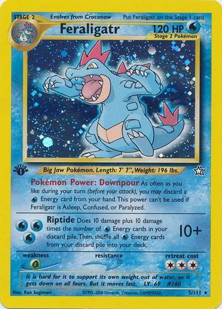 Feraligatr - 5/111 - Holo - 1st Edition available at 401 Games Canada