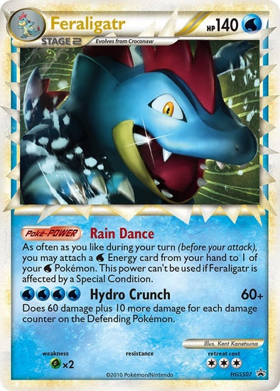 Feraligatr (Prime) - HGSS07 - Ultra Rare available at 401 Games Canada