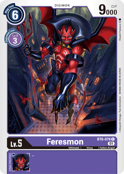 Feresmon - BT6-076 - Common available at 401 Games Canada