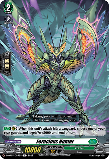 Ferocious Hunter - D-BT07/085 - Common available at 401 Games Canada