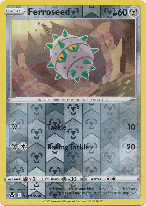 Ferroseed - 121/195 - Common - Reverse Holo available at 401 Games Canada