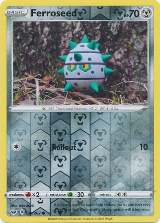 ferroseed pokemon card 401 Games Canada - Ferroseed - 130/202 - Common