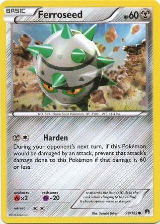 Ferroseed - 79/122 - Common available at 401 Games Canada