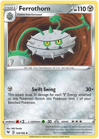 Ferrothorn - 124/185 - Uncommon available at 401 Games Canada