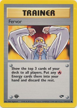 Fervor - 124/132 - Common - 1st Edition available at 401 Games Canada