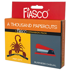 Fiasco Expansion Pack - A Thousand Paper Cuts available at 401 Games Canada