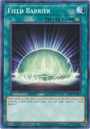 Field Barrier - SDSA-EN031 - Common - 1st Edition available at 401 Games Canada