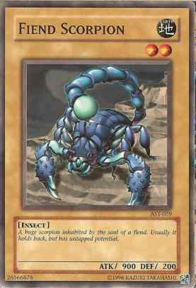 Fiend Scorpion - AST-059 - Common - Unlimited available at 401 Games Canada