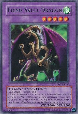 Fiend Skull Dragon - DB2-EN154 - Rare available at 401 Games Canada