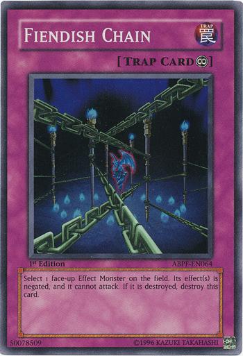 Fiendish Chain - ABPF-EN064 - Super Rare - 1st Edition available at 401 Games Canada