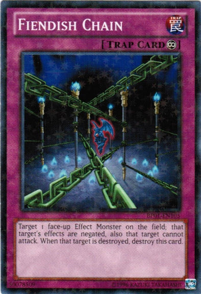 Fiendish Chain - BP01-EN105 - Starfoil Rare - Unlimited available at 401 Games Canada