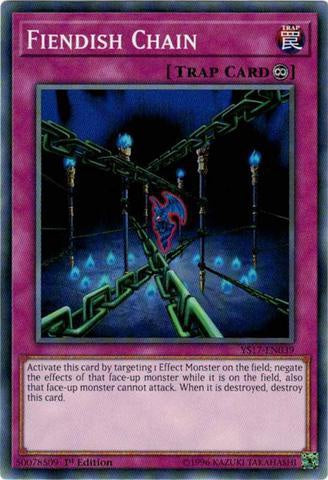 Fiendish Chain - YS17-EN039 - Common - 1st Edition available at 401 Games Canada