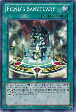 Fiend's Sanctuary - BP01-EN076 - Starfoil Rare - Unlimited available at 401 Games Canada