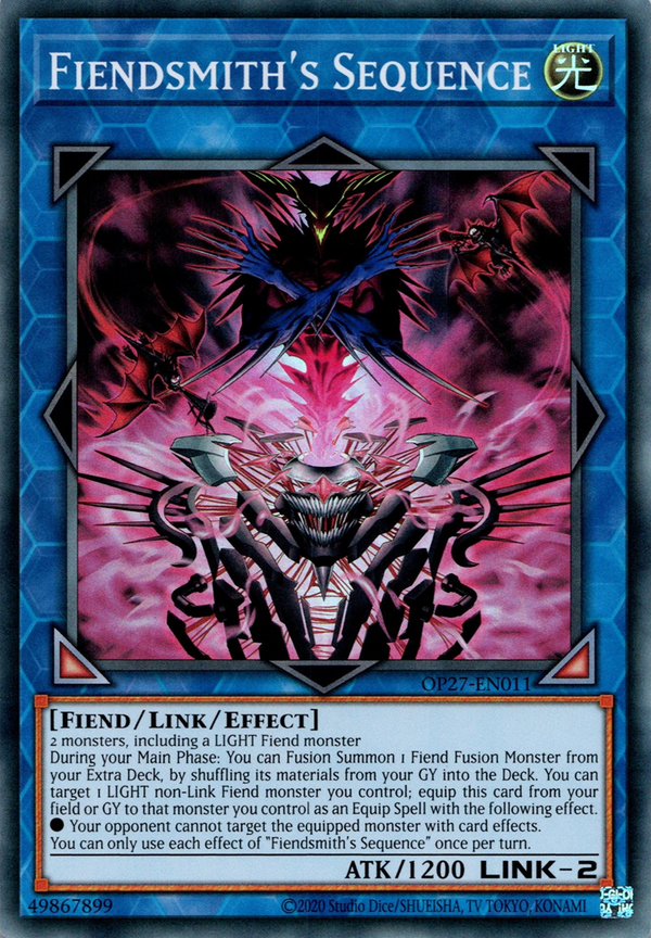 Fiendsmith's Sequence - OP27-EN011 - Super Rare - Unlimited