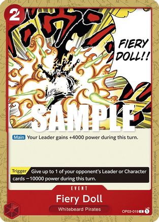 Fiery Doll - OP03-019 - Common available at 401 Games Canada