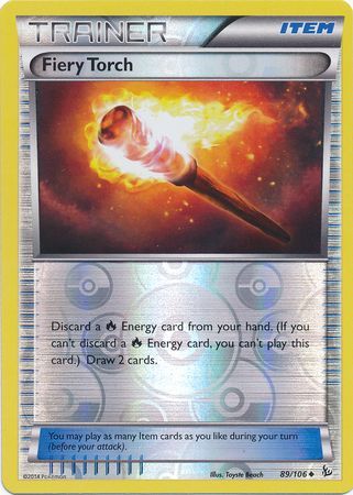 Fiery Torch - 89/106 - Uncommon - Reverse Holo available at 401 Games Canada