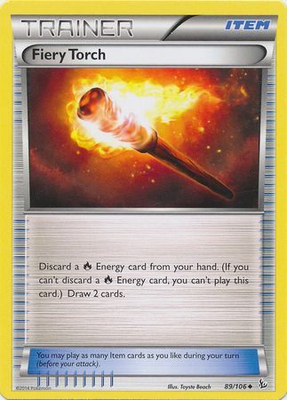 Fiery Torch - 89/106 - Uncommon available at 401 Games Canada