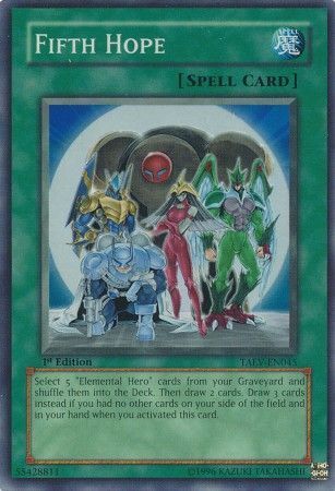 Fifth Hope - TAEV-EN045 - Super Rare - 1st Edition available at 401 Games Canada