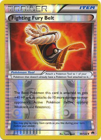 Fighting Fury Belt - 99/122 - Uncommon - Reverse Holo available at 401 Games Canada