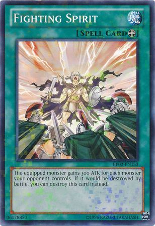 Fighting Spirit - BP02-EN153 - Mosaic Rare - Unlimited available at 401 Games Canada