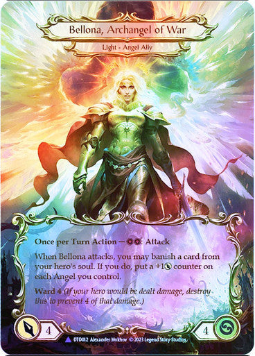 Figment of War // Bellona, Archangel of War (Marvel) - DTD012 - Marvel  (Cold Foil)