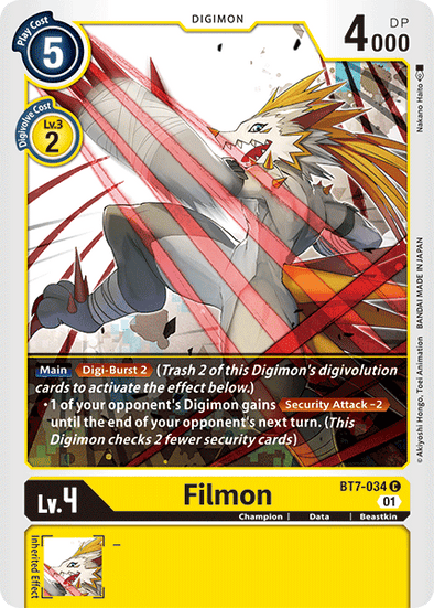 Filmon - BT7-034 - Common available at 401 Games Canada