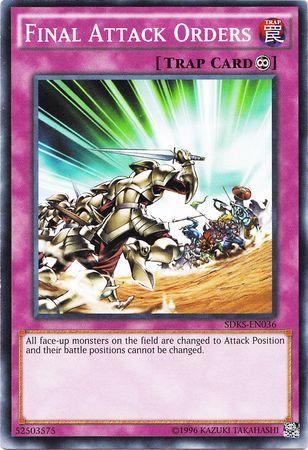 Final Attack Orders - SDKS-EN036 - Common - Unlimited available at 401 Games Canada