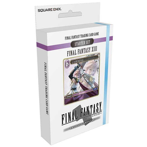 Final Fantasy TCG - Opus 1 Final Fantasy XIII Ice and Lightning Starter Deck available at 401 Games Canada