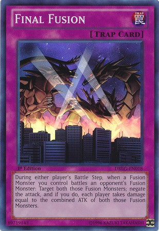 Final Fusion - DRLG-EN018 - Super Rare - 1st Edition available at 401 Games Canada