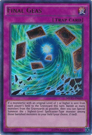 Final Geas - MVP1-EN029 - Ultra Rare - Unlimited available at 401 Games Canada
