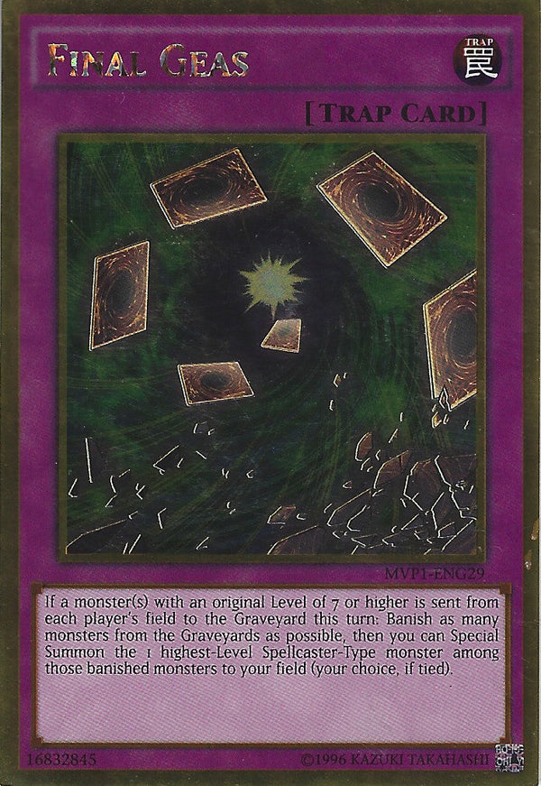 Final Geas - MVP1-ENG29 - Gold Rare - Unlimited available at 401 Games Canada