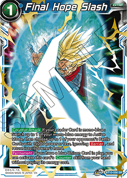 Final Hope Slash - BT10-056 - Super Rare available at 401 Games Canada