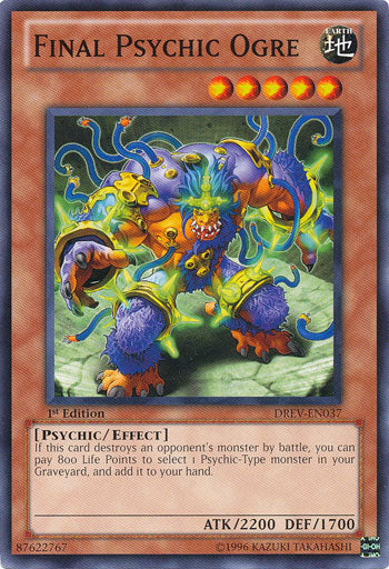 Final Psychic Ogre - DREV-EN037 - Common - 1st Edition available at 401 Games Canada