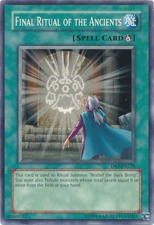 Final Ritual of the Ancients - DR3-EN224 - Common available at 401 Games Canada