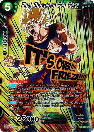 Final Showdown Son Goku (SPR) available at 401 Games Canada