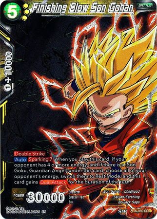 Finishing Blow Son Gohan - BT6-082 - Special Rare (SPR) available at 401 Games Canada