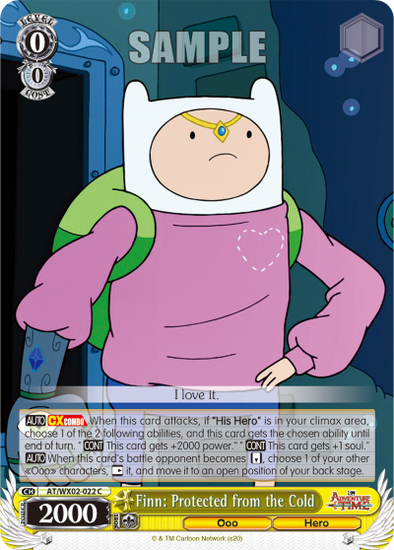 Finn: Protected from the Cold - AT/WX02-022 - Common available at 401 Games Canada