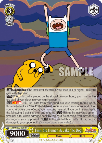 Finn the Human & Jake the Dog - AT/WX02-001 - Double Rare available at 401 Games Canada