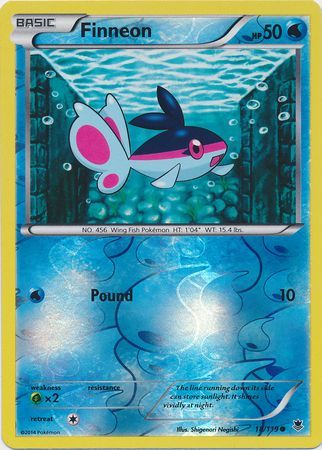 Finneon - 18/119 - Common - Reverse Holo available at 401 Games Canada