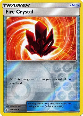 Fire Crystal - 173/214 - Uncommon - Reverse Holo available at 401 Games Canada