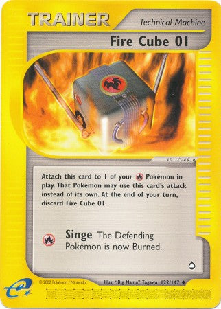 Fire Cube 01 - 122/147 - Uncommon available at 401 Games Canada