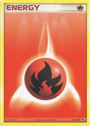 Fire Energy - 108/109 - Common (No "e" Symbol) available at 401 Games Canada