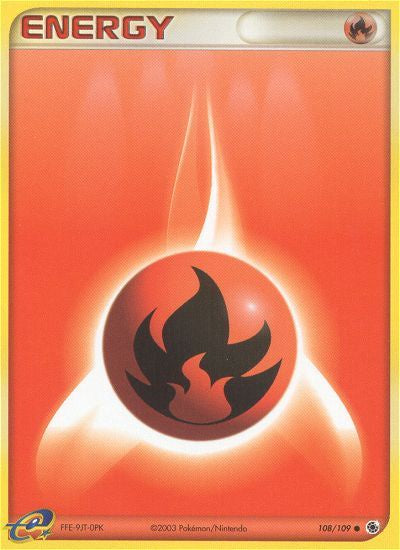 Fire Energy - 108/109 - Common available at 401 Games Canada