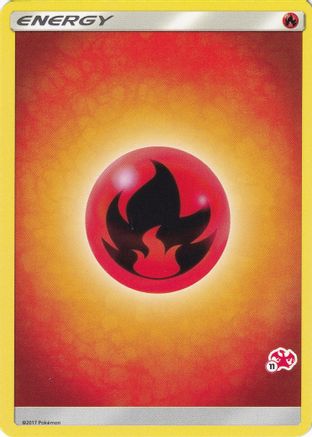 Fire Energy (#11 Charizard Stamped) - 11 - Promo available at 401 Games Canada