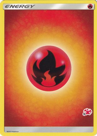 Fire Energy (#19 Charizard Stamped) - 19 - Promo available at 401 Games Canada