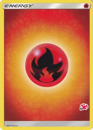 Fire Energy (#20 Charizard Stamped) - 20 - Promo available at 401 Games Canada