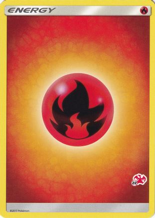 Fire Energy (#22 Charizard Stamped) - 22 - Promo available at 401 Games Canada